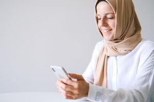 Photo by Anna Shvets: https://www.pexels.com/photo/woman-in-white-long-sleeve-shirt-holding-white-smartphone-4482904/